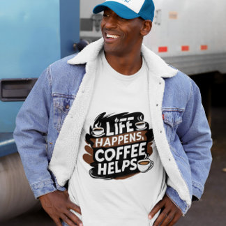 Coffee Given Shirt -おもしろい Life Atcemy Coffee Tシャツ