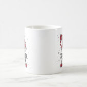 COFFEE Gnome Buffalo Plaid Matching Christmas 2021 コーヒーマグカップ (中央)