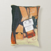 Coffee Grinder by Juan Gris, Cubism Artヴィンテージ アクセントクッション (裏面(縦))