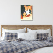 Coffee Grinder by Juan Gris, Cubism Artヴィンテージ キャンバスプリント (インサイチュ (寝室))