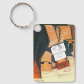Coffee Grinder by Juan Gris, Cubism Artヴィンテージ キーホルダー (正面)