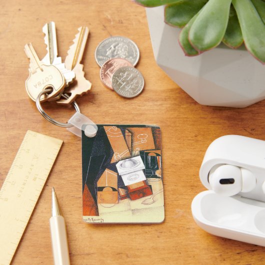 Coffee Grinder by Juan Gris, Cubism Artヴィンテージ キーホルダー (デスク)