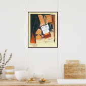 Coffee Grinder by Juan Gris, Cubism Artヴィンテージ ポスター (キッチン)