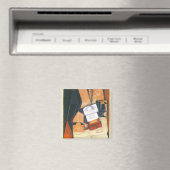 Coffee Grinder by Juan Gris, Cubism Artヴィンテージ マグネット (インサイチュ (食洗機))