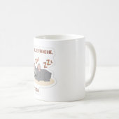 Coffee Grinder vs My Frenchie コーヒーマグカップ (正面右)