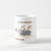 Coffee Grinder vs My Frenchie コーヒーマグカップ (中央)