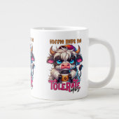 Coffee Helps Me Tolerate Idiots  ジャンボコーヒーマグカップ (右)