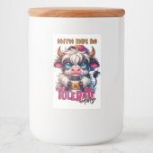 Coffee Helps Me Tolerate Idiots  フードラベル (正面)