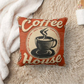 Coffee House クッション (ブランケット)