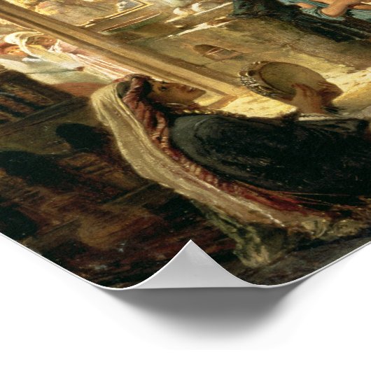 Coffee House in Cairo, 1870s ポスター (角)