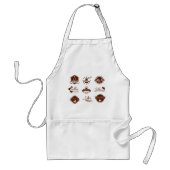 Coffee House Label Signs スタンダードエプロン (正面)