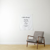 Coffee house made with love add text website socia タペストリー (インサイチュ)