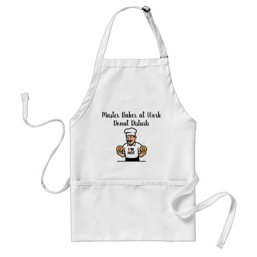 Coffee House Sleuths Apron: Master Baker at Work スタンダードエプロン (正面)