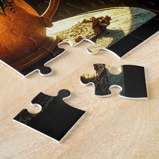 Coffee Imaginings Cafe Imagination  ジグソーパズル (側面)