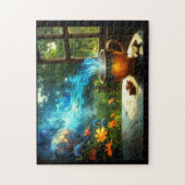 Coffee Imaginings Cafe Imagination ジグソーパズル (縦)