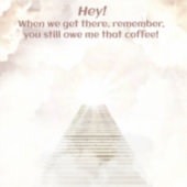 Coffee in heaven シール (正面)