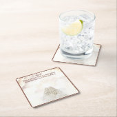 Coffee in heaven スクエアペーパーコースター (インサイチュ)