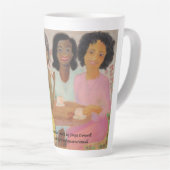 「Coffee In The Garden」ラテマグカップ カフェラテマグ (右アングル)