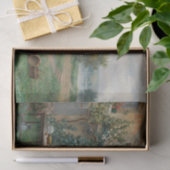 Coffee in the Garden by Daniel Ridgway Knight 薄葉紙 (ギフト)