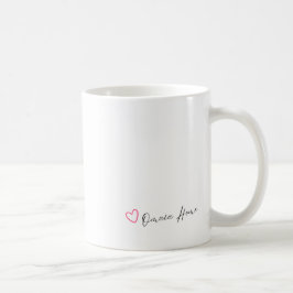 Coffee Is a Hug in a Mug Typography Coffee Mug コーヒーマグカップ