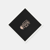 coffee is always a good idea スタンダードカクテルナプキン (角)