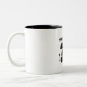 Coffee Is Always a Good Idea mug ツートーンマグカップ (左)