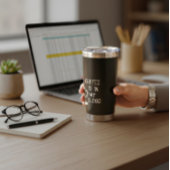 Coffee Is In My Blood 保温保冷タンブラー