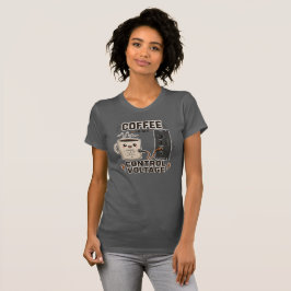 Coffee Is My Control Voltage – Cute Modular Synth Tシャツ