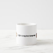 Coffee Is My Love Language  エスプレッソカップ (正面)