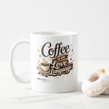 Coffee Is My Love Language マグ