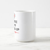 Coffee Is My Power-Up – Retro Gamer Coffee Mug コーヒーマグカップ (中央)
