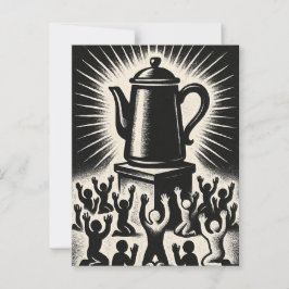Coffee Is My Religion – コーヒーを崇拝する ポストカード