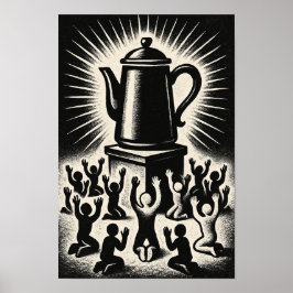 Coffee Is My Religion – Worship Coffee ポスター