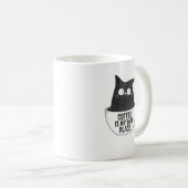  Coffee Is My Safe Place コーヒーマグカップ (正面右)