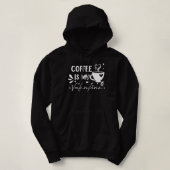 COFFEE IS MY VALENTINE2 パーカ (デザイン正面)