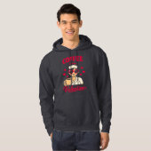 Coffee Is My Valentine Cute Coffee Lover Hoodie パーカ (正面フル)