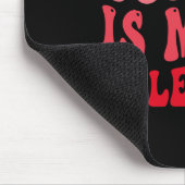 Coffee Is My Valentine Cute Funny Valentine's Day  マウスパッド (コーナー)