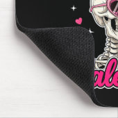 Coffee Is My Valentine Skeleton Valentine Funny Co マウスパッド (コーナー)
