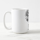 Coffee is the art of waking up コーヒーマグカップ (左)