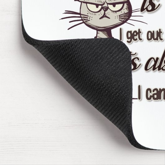 COFFEE IS THE REASON マウスパッド (コーナー)