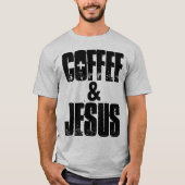 COFFEE & JESUS、クリスチャンTシャツ Tシャツ (正面)