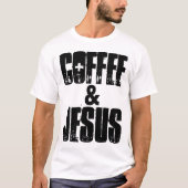 COFFEE & JESUS Tシャツ&フード付 Tシャツ (正面)