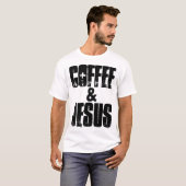 COFFEE & JESUS Tシャツ&フード付 Tシャツ (正面フル)