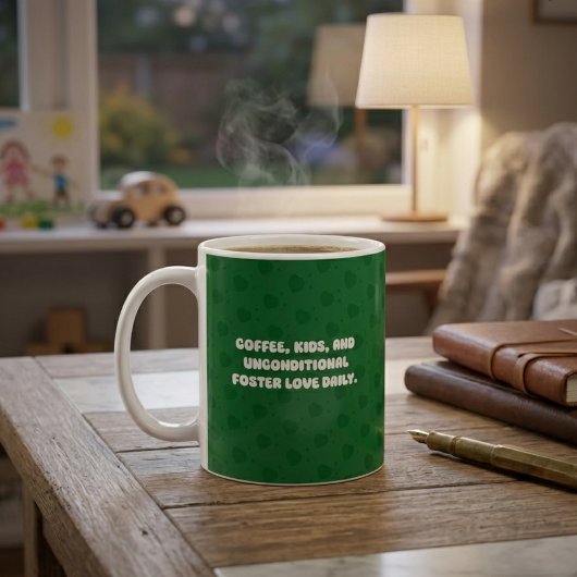 Coffee Kids Unconditional Foster Love Daily Design コーヒーマグカップ