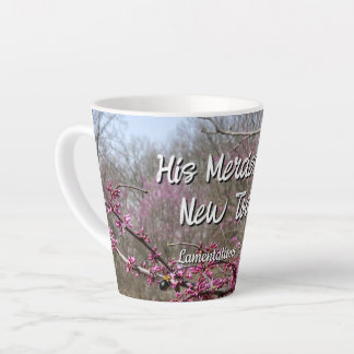 Coffee Latte Mug  His Mercies are New Today  カフェラテマグ