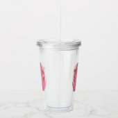 Coffee Letter A: Monogram Initial  アクリルタンブラー (右)