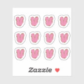 Coffee Letter V: Monogram Initial Sheet シール (シート)