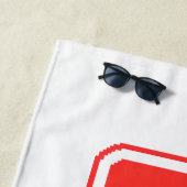 Coffee Level Critical ビーチタオル (インサイチュ)