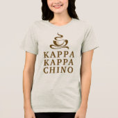 Coffee Life Funny Kappa Kappa Chino トライブレンドTシャツ (正面)