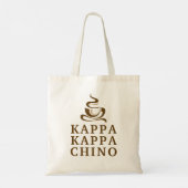 Coffee Life Funny Kappa Kappa Chino トートバッグ (裏面)